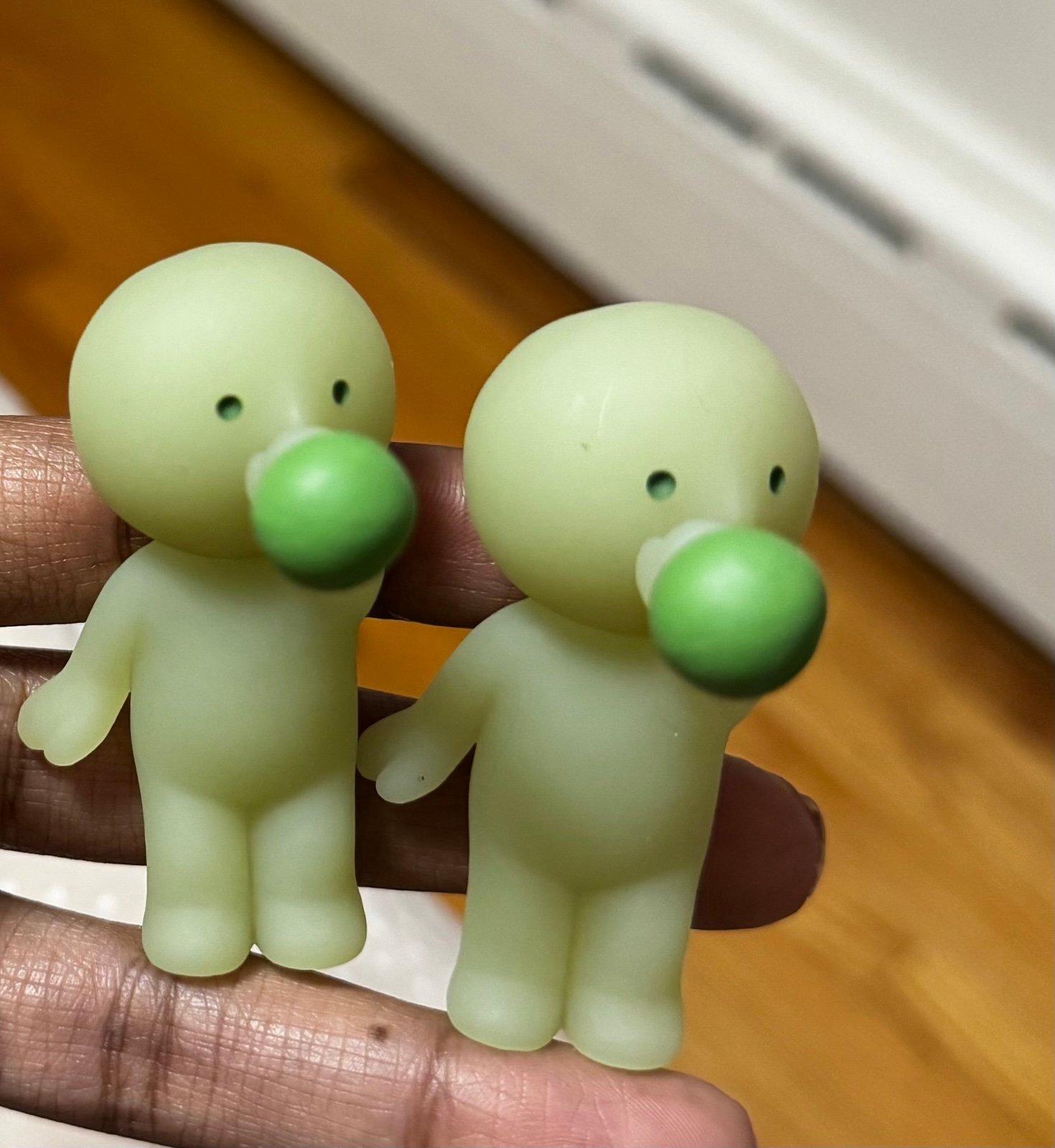 Smiski Blowing Bubbles Image
