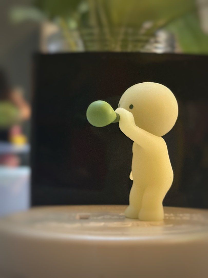 Smiski Blowing Bubbles Image