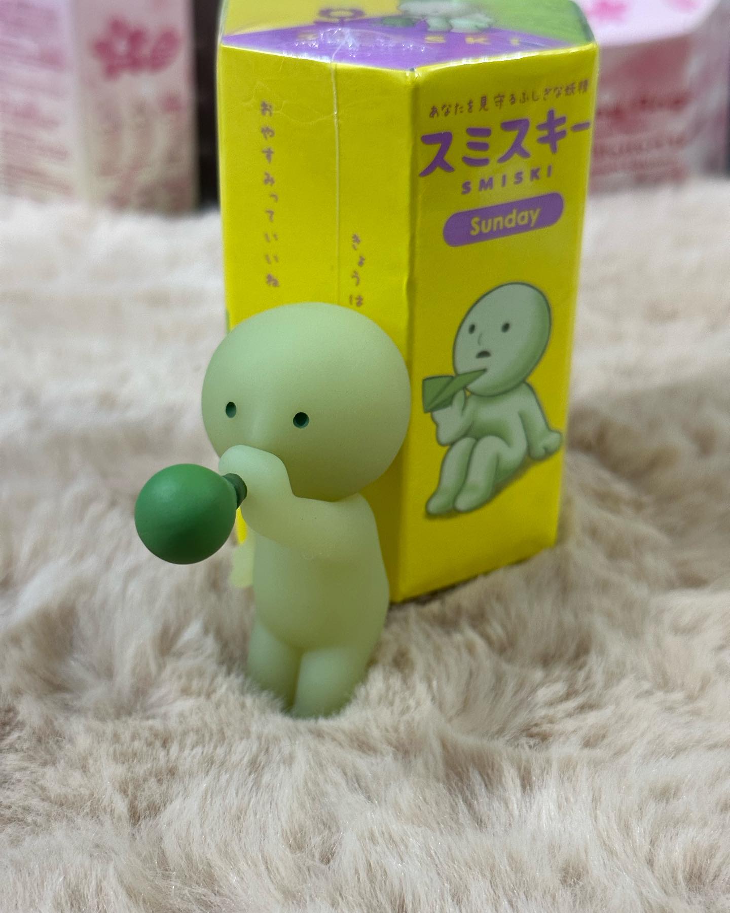 Smiski Blowing Bubbles Image