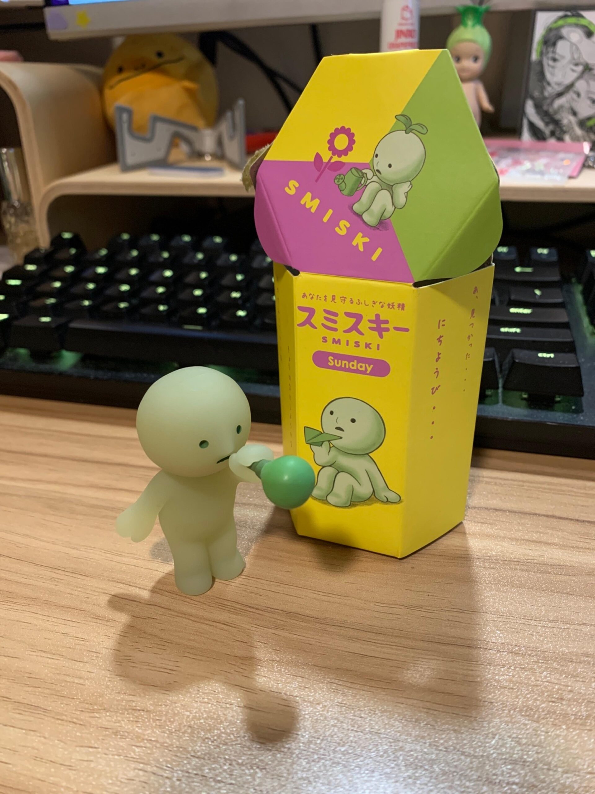 Smiski Blowing Bubbles Image