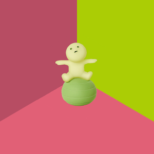 Smiski Exercising Little Smiski Balance