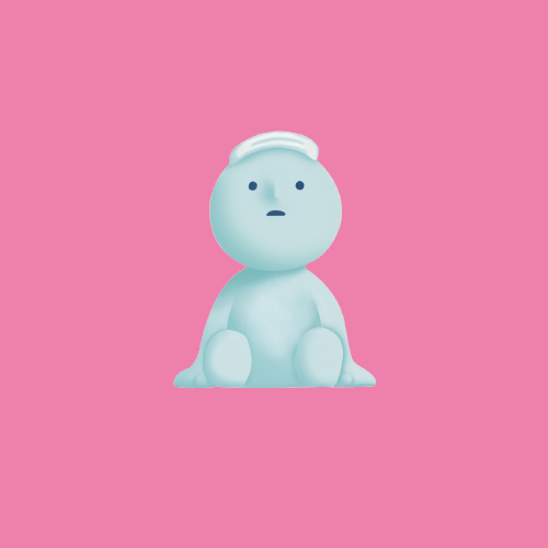 Little Smiski Laid Back